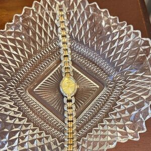 Larco Two-Tone Women's Bracelet Watch - Gold Face